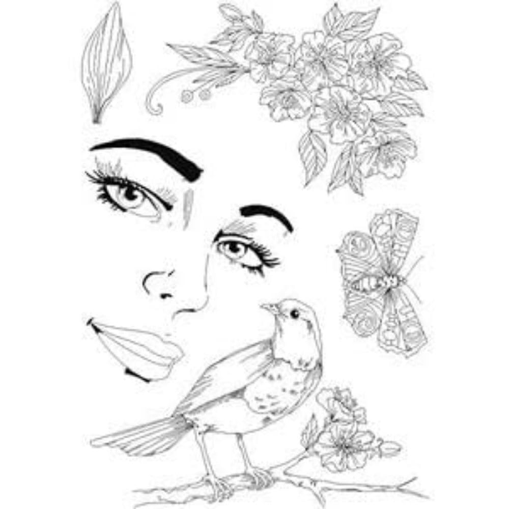 Sweet Dixie SDCSA6270 Kelly OGorman Blossom Clear Stamp, A6 Size