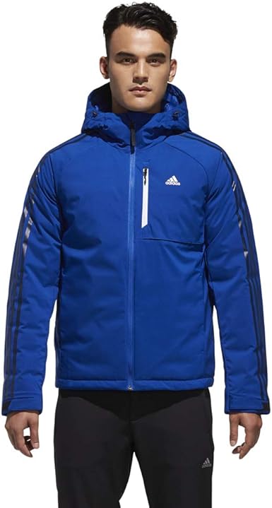 adidas 3 stripes down jacket