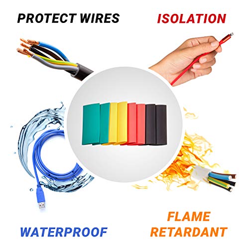 448Pcs Solder Seal Wire Connectors Waterproof & Heat Shrink Tubing | Butt Connectors and Shrink Tubes | All in One Electrical, Boat and Automotive Splice Kit | No Crimp Cables and Wires Ultimate Box - Thumbnail 6