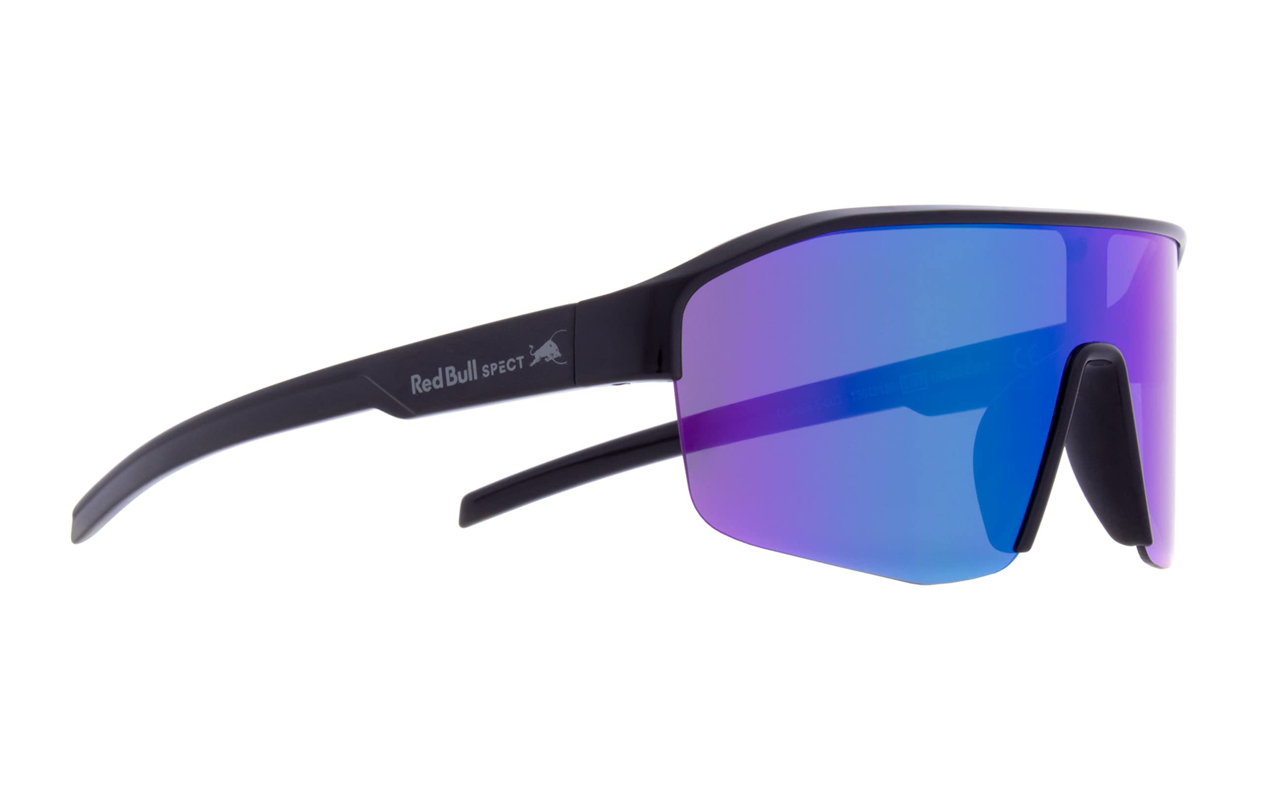 Red Bull Spect Eyewear Dundee Sunglasses, Shiny Black, S