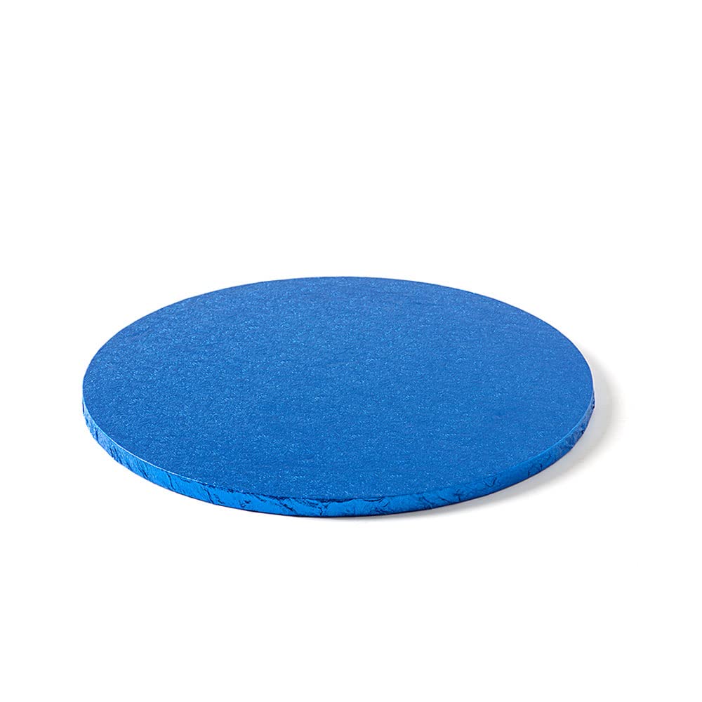 DECORA 0931925 Blue Round CAKEBOARD 25X1,2H, Carta