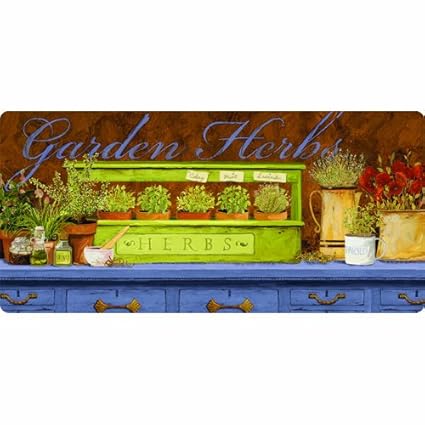 Buy Apache Mills Cushion Comfort Garden Herbs Kitchen Mat 20 Inch