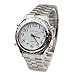Talking Watches English Voice Quartz Watch Stainless Steel band Good For The Blind or Visually Impaired People or the Elderly