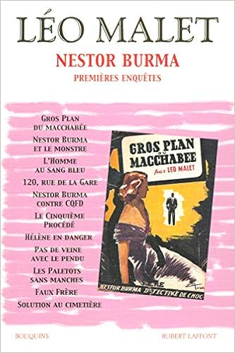 Leo Malet Nestor Burma Premieres Enquetes Tome 1 Ne 1 French Edition Malet Leo Dhoukar Nadia 9782221104385 Amazon Com Books