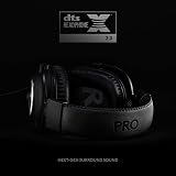 Logitech G PRO X Gaming Headset Blue VO!CE 7.1 DTS PRO-G 50mm Drivers view 3