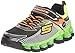 Skechers Kids Flashpod - Scoria Sneaker ,Black/Lime, 1 Little Kid M