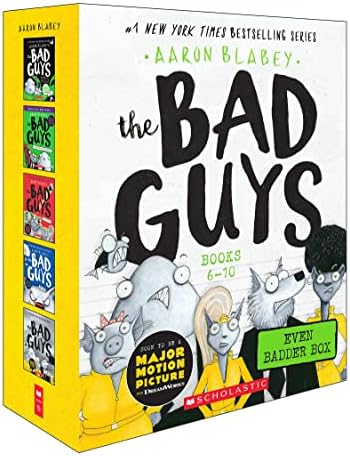 Amazon.com: The Bad Guys Box Set: Books 1-5: 9781338267228: Blabey