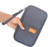 FLYMEI® Travel wallet Passport Wallet with Hand Strap