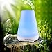 Essential Oil Diffuser, UNIFUN 100ml Air Humidifier | Ultrasonic Aromatherapy Diffuser with Adjustable Mist Mode, Waterless Auto Shut off and 7 Colors LED Changing Night Lights