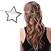 Joyci 1Pcs Exquisite Women's Hair Pin Simple Style Star Ponytail Hair Clip (Silver)