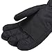 ANDORRA Kids Glow in The Dark Waterproof Snow Gloves, Skeleton, Black, L (10-12Y)