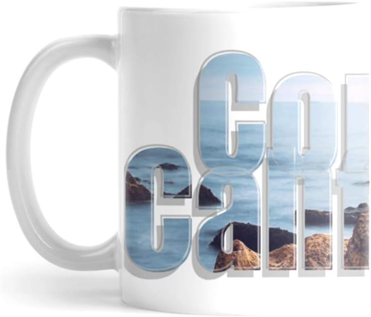 Corona California Coffee Mug 11oz Ceramic Tea Cups Kitchen