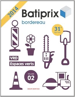Amazon Fr Batiprix Vol 2 Vrd Espaces Verts Batiprix Livres