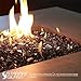 Starfire Glass® 10-Pound Fire Glass with Fireplace Glass and Fire Pit Glass, 1/2-Inch,Bronze (Reflective Supreme)