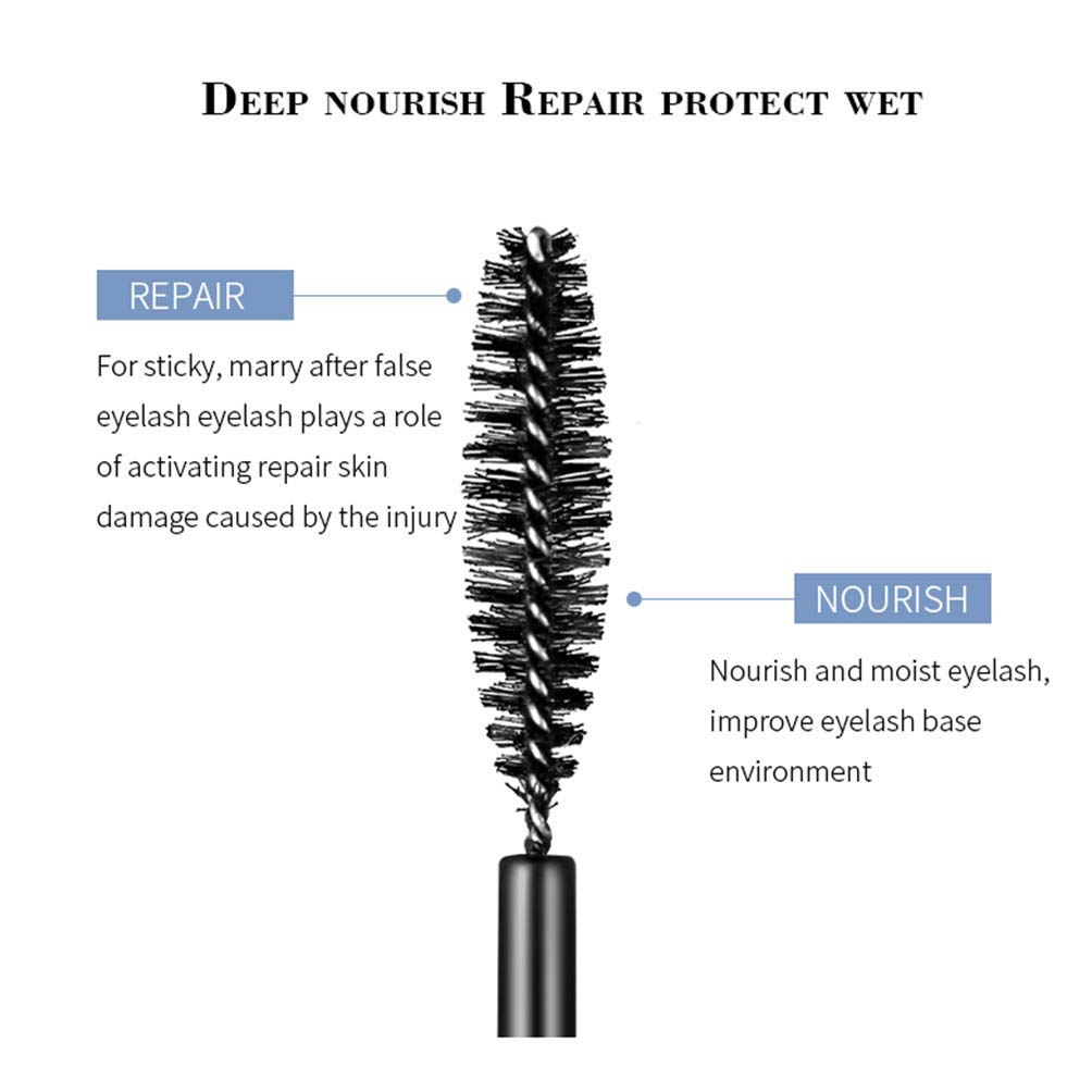 Eyelash Growth Serum,Pudaier 100% Natural Brow Lash Enhancer Eyelash Booster Natural Eyebrow Lash Enhancer Irritation Free Formula for Longer Fuller Thicker Lashes(5ml) Blue