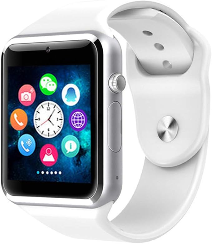 JingJingQi Reloj Inteligente Smart Watch A1 con Pasómetro Cámara ...