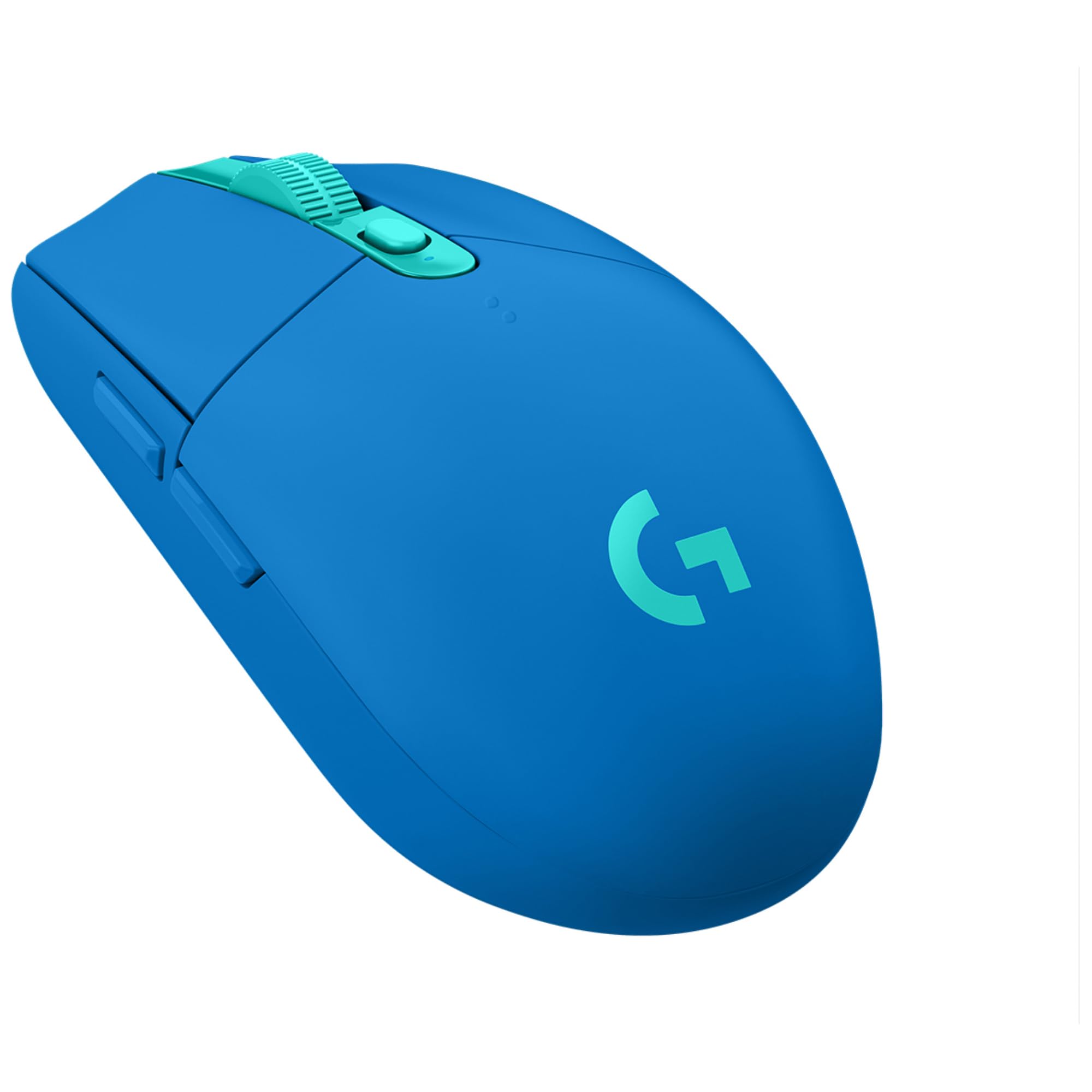Logitech G305 Lightspeed Wireless Gaming Mouse, HERO Sensor, 12,000 DPI, Lightweight, 6 Programmable Buttons, 250h Battery Life, On-Board Memory, Compatible with PC/Mac - Blue (German Packaging)