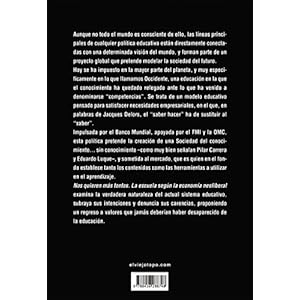 Nos quieren mÃ¡s tontos: La escuela segÃºn la economÃ­a neoliberal