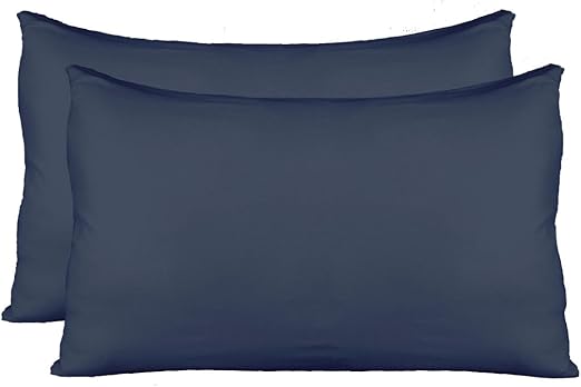 Amazon Com Aucocu Stretch Jersey Pillow Cases With Invisible