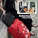 Pro Traveling Makeup Bag - Travel cosmetic bag for women |Includes 11 BONUSES Makeup Must Haves for your Make up kit : 1 Silicone Brush Cleaner, 1 Blender Sponge, 9 Brush Guards Makeup