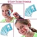 FACE PAINT SET: 30 Piece Kit Including Face Paints, Face Painting Pens, Brushes, Sponge, Stencils & Guide Book. Ideal As Birthday, Halloween, Dressing Up Gift Idea
