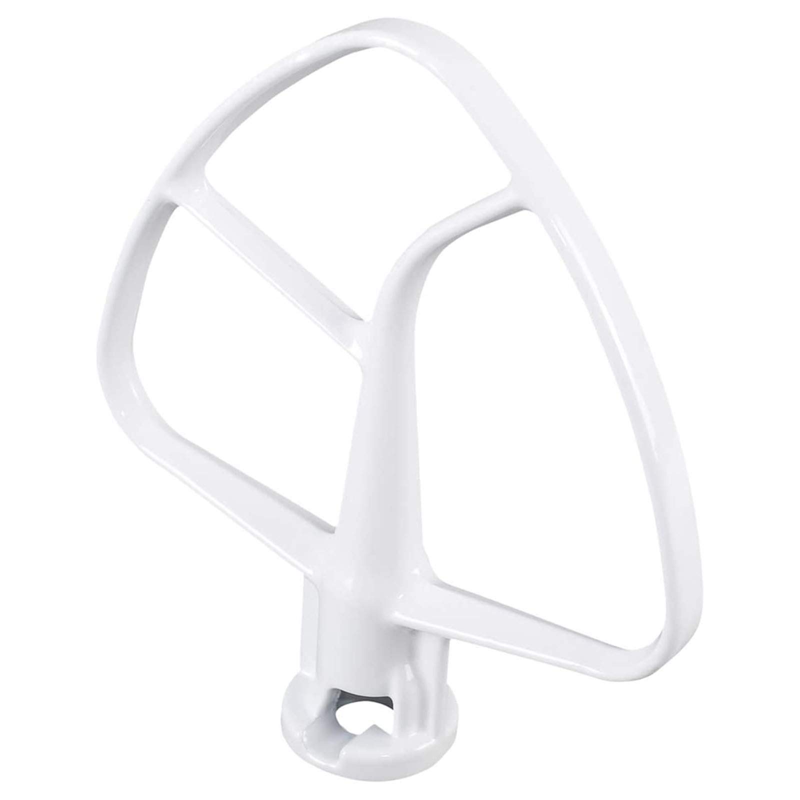 K45B Flat Beater Replacement for Kitchen-Aid Stand Mixer. Coated Paddle W10672617 WPW10672617 Compatible with Whirlpool KSM45, KSM75, KSM88, KSM90, KSM100, KSM110, KSM120, KSM150, KSM160, KSM180
