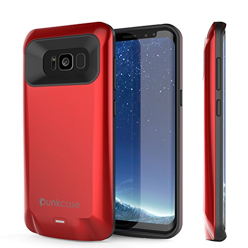 Galaxy s8 battery case, punkjuice 5000mah fast charging…