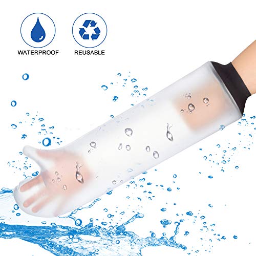 Adult Waterproof Arm Cast Cover for Shower and Bath, Waterproof Bandage