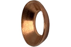 SECO SEALS SECO45C, 45 Degree Flare Gasket - Copper 110 - Pkg of 25 (05-5/16" Nominal Tube OD)