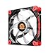 Thermaltake Luna Series LED Fans Cooling CL-F017-PL12RE-A Red