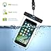 iPhone 6/7/8 Waterproof case,Mpow Universal Dirtproof Shockproof Snowproof Waterproof Pouch for Skiing, Skating, Snowshoeing, Camping,Sledding, Universal Waterproof Case Bag for iPhone 7/6s / Plus / 6 /,Galaxy S7/S7 edge/S6 / S6 edge