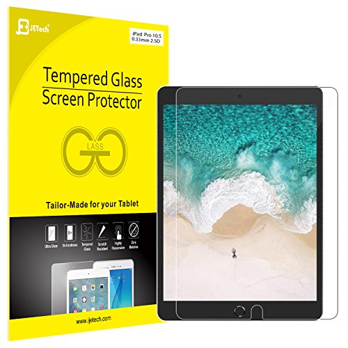 JETech iPad Pro 10.5 Screen Protector Tempered Glass Film for Apple iPad Pro 10.5 inch (2017)