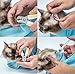OWIKAR Pet Grooming Tools Cat Shower Bag Adjustable Cat Cleaning Bag Multifunctional Kitty Washing Shower Mesh Bags Bites Restraint for Pet Bathing Injecting Nail Trimming, 20