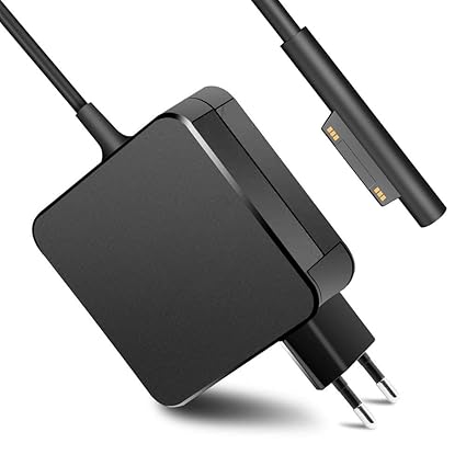 Ladegerät Surface Pro Laptop Netzteil 15V 4A AC Netzteil Verlängerungskabel, Surface Laptop Ladegerät mit 1,8m Ladekabel Ersa
