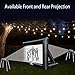 14 FT Outdoor Inflatable Projector Screen -NOZZCO- Portable Giant Movie Screen + 10x Printable Movie Ticker Templates + Lightweight & Easy to Inflate –Premium Material Made for Family Pool Party