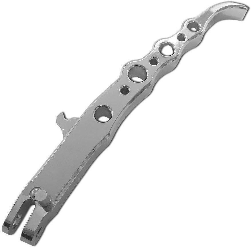 Motobiker Motorcycle Chrome Billet CNC Aluminum Polished Exotic Long