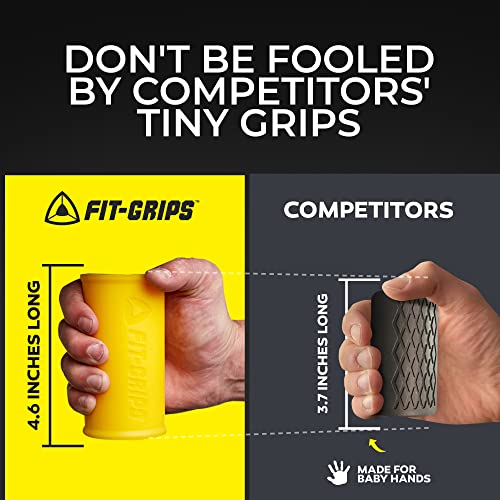 Core Prodigy Fit Grips Thick Grip Training Adapter for Fat Bar Weight