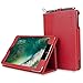 Snugg iPad Mini 1 (2012) / 2 (2013) / 3 (2014) Leather Case, Flip Stand Cover - Red