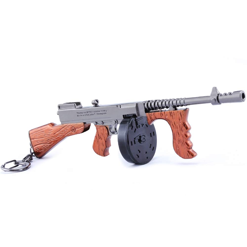 Longhe Games Metal 1/6 Metal Thomson Tommy Drum Gun Model Action Figure