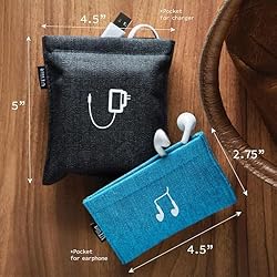 UT Wire Pocket Snap & Store Earphone Case