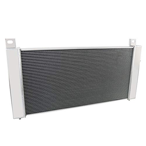 OzCoolingParts 3 Row Core Full Aluminum Radiator for 1999-2012 00 01 02 03 07 08 09 11 Chevy GMC Silverado 1500 2500 Suburban/Tahoe/Yukon/Escalade 4.8L 5.3L