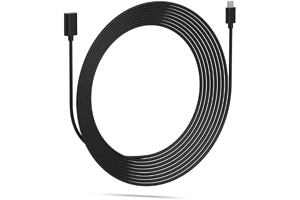 Blink Solar Panel 13 Foot Extension Cable â€” Black