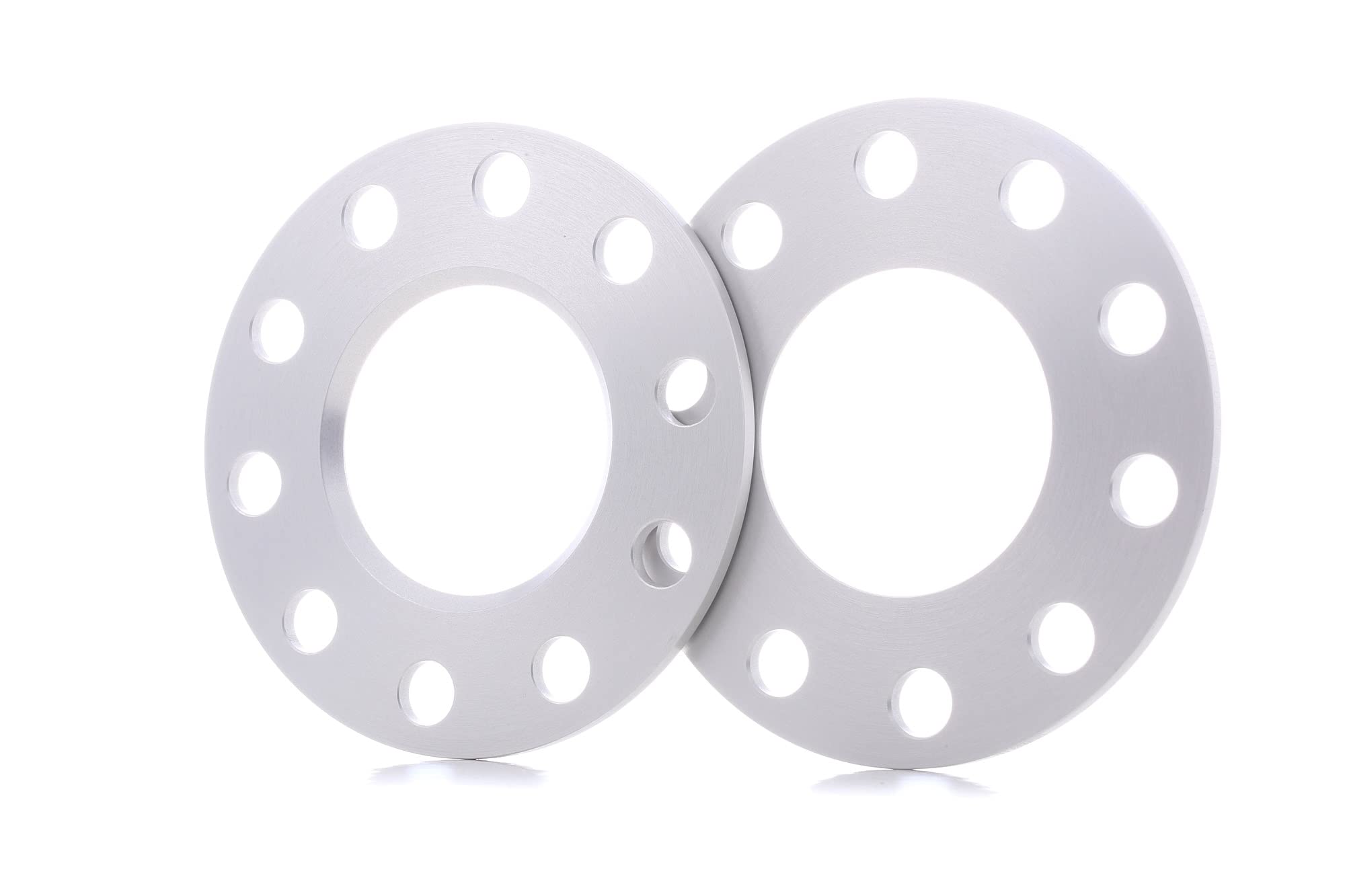 H&R DR-System Wheel spacer set 10mm per axle - Bolt pattern 5x120 - Hub 72,5mm - Bolt size M12x1,5 - compatible with BMW, Silver