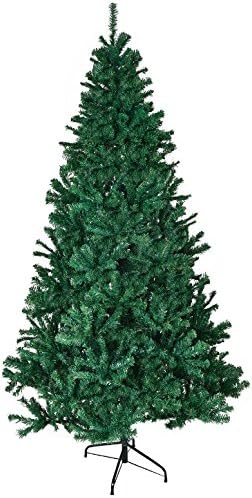 5FT PVC Artificial Christmas Tree Premium Hinged Solid Metal Legs Stand 600 Tips Indoor Home Office Apartment Holiday Season Christmas Decoration Fresh Look Festive Atmosphere Easy To Set Up And Store