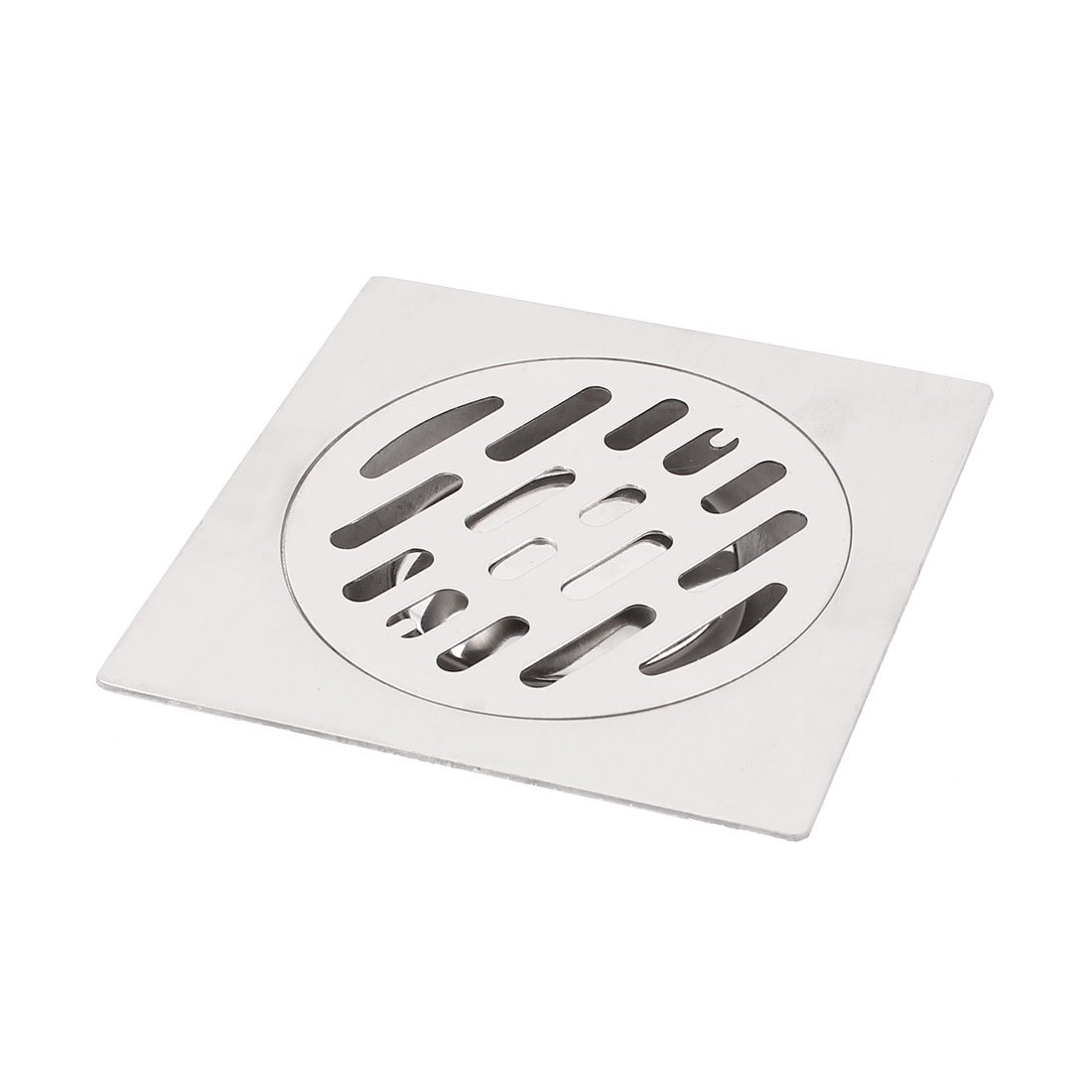 sourcingmap Kitchen Bathroom Shower Sink Square Floor Drain Waste Grate Strainer