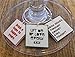 FortySevenGems Set of 6 Dave Matthews Band Song Lyrics Collection Wine Charms