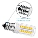 KINDEEP E12 LED Dimmable Candelabra Bulb, 4W Equivalent to E12 40W Halogen Incandescent Bulb, Warm White 3000K Ceiling Fan Bulb, Chandelier, Indoor Decorative Lighting AC 110V/120V/130V, 6-Pack