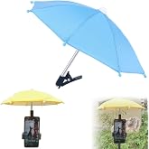 RUIYUE Phone Umbrella, 2024New UV Protection Phone Umbrella for Sun,Universal Adjustable Suction Cup Phone Stand Umbrella for Phone,Sun Shade Cover Cell Phone Umbrella Sun Shade