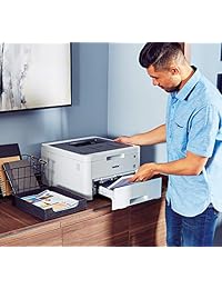 Brother Printer HL3140CW   Red inalámbrica para impresora digital de colores, compatible con  Dash Replenishment