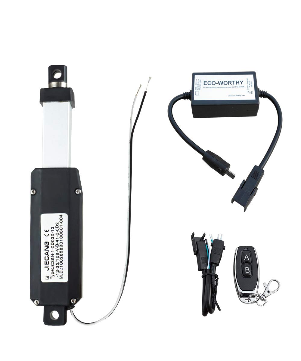 Weight 0.1KG Mini Linear Actuator Motor DC12V with Wireless Remote